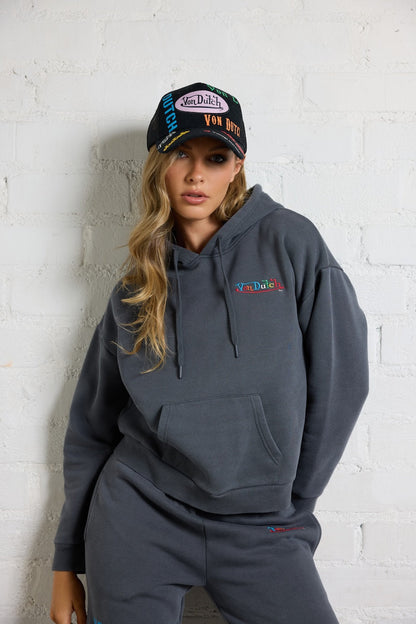 Von Dutch Trucker Hat - Black/Multi | Vintage Havana