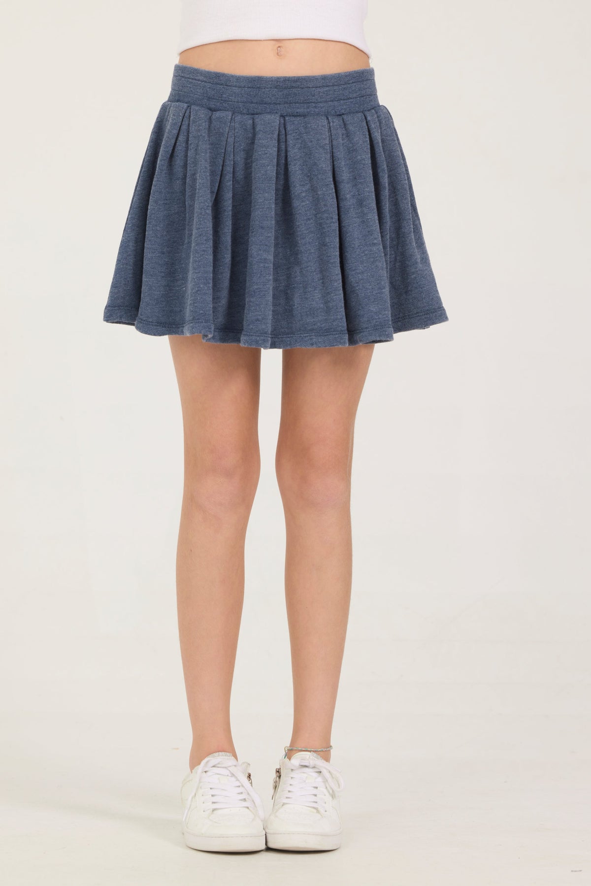 Kids French Terry Skort | Vintage Havana