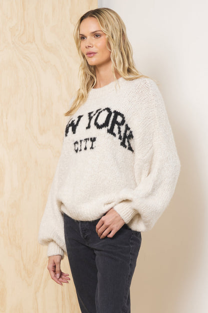 Jacquard Destination Sweater | Vintage Havana
