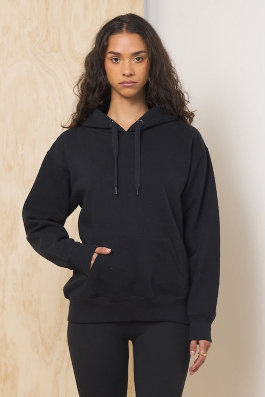 Black Proweave Pullover Hoodie | Vintage Havana