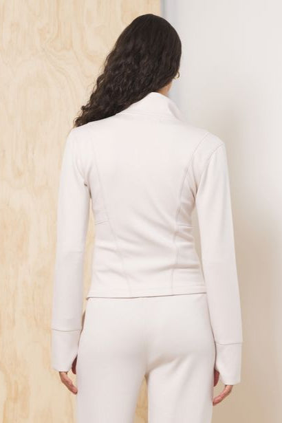 Cloud Fleece Slim Fit Zip Up | Vintage Havana