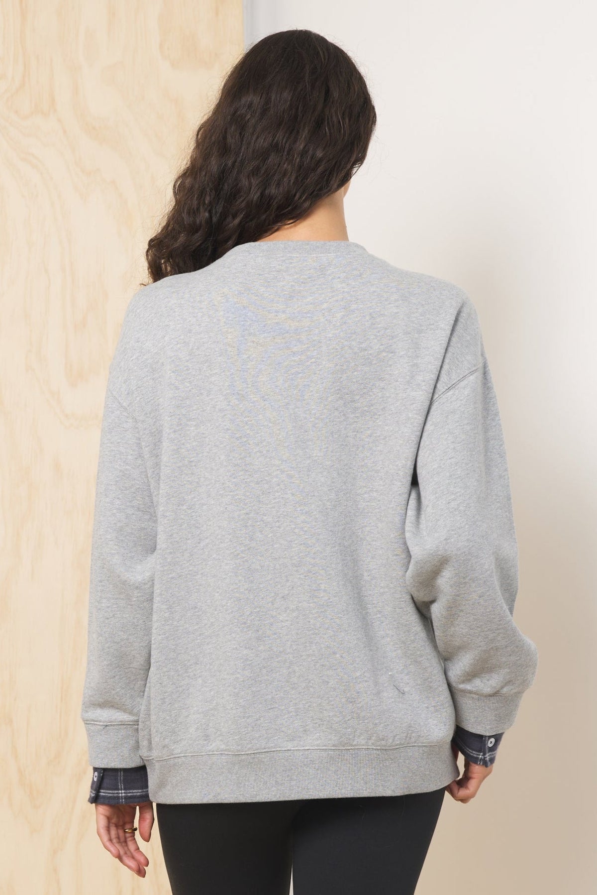 Apres Applique French Terry Crewneck | Vintage Havana