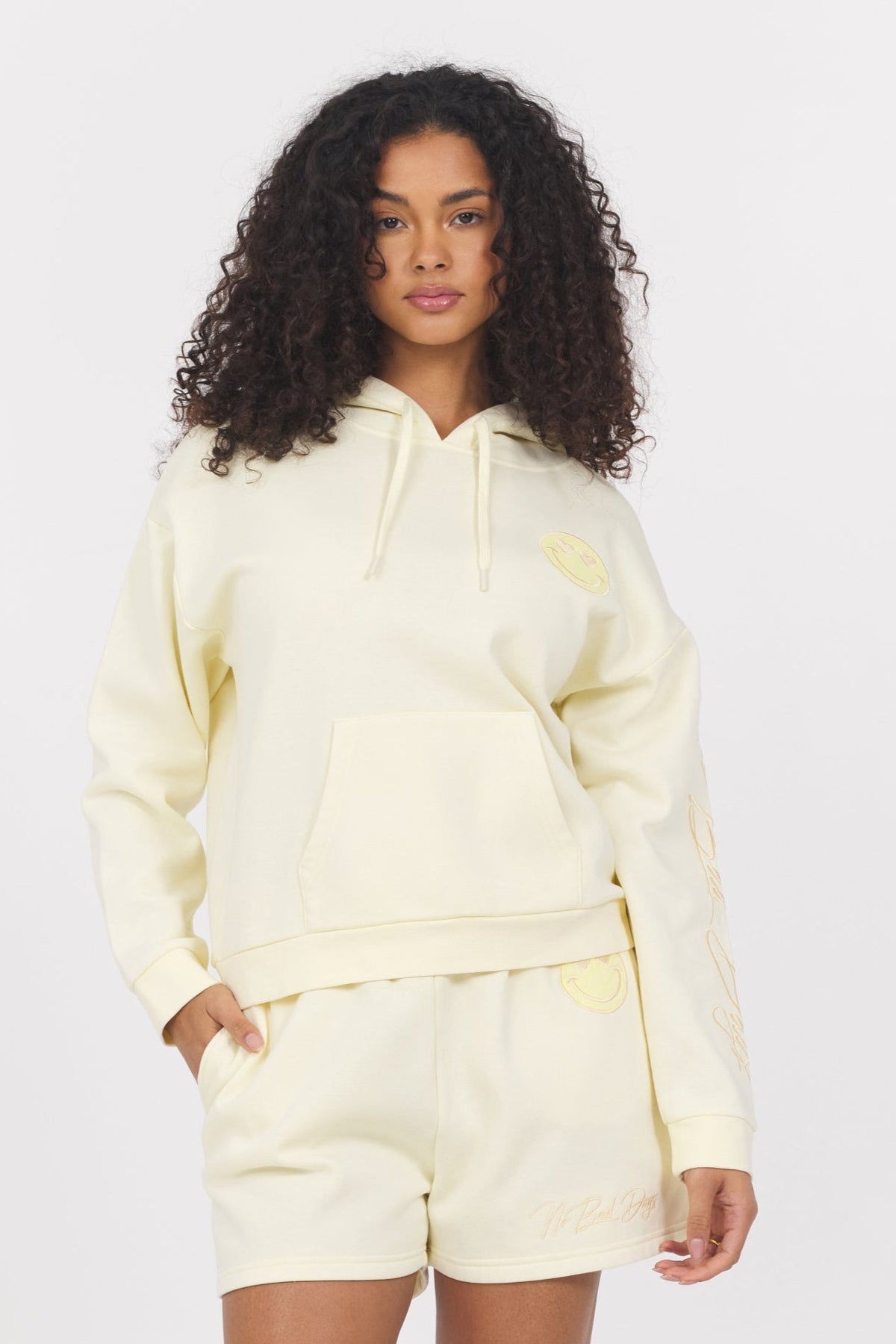 Garment Dye Embroidered Hoodie | Vintage Havana