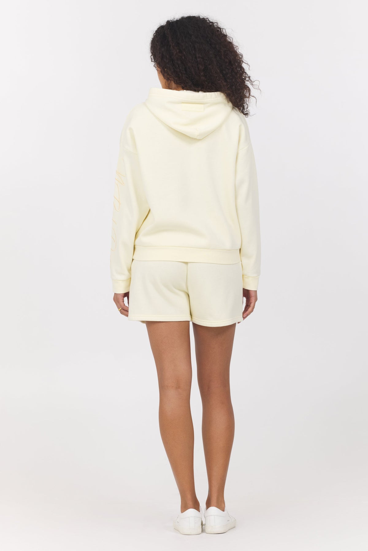 Garment Dye Embroidered Hoodie | Vintage Havana