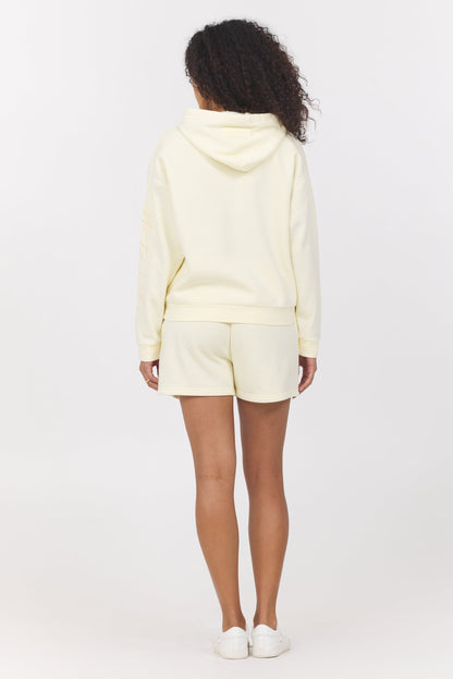 Garment Dye Embroidered Hoodie | Vintage Havana