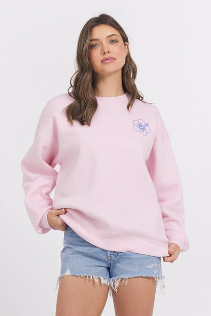 Surfwash Crew w/ Embroidery | Vintage Havana