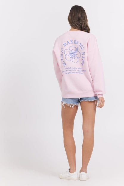 Surfwash Crew w/ Embroidery | Vintage Havana