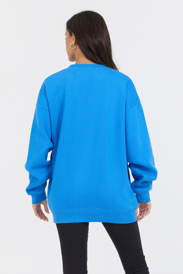 Blue Proweave Crewneck | Vintage Havana