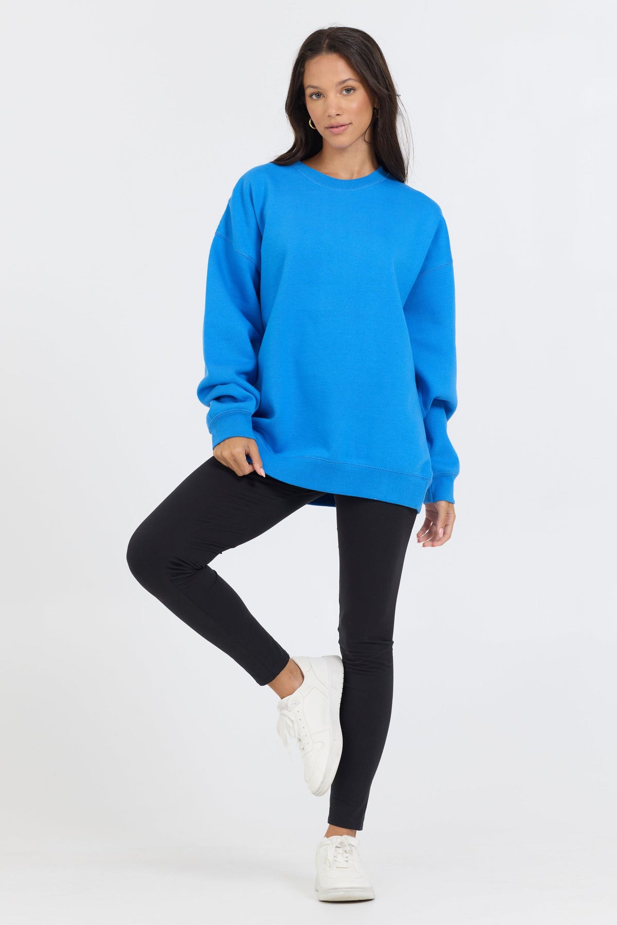 Blue Proweave Crewneck | Vintage Havana