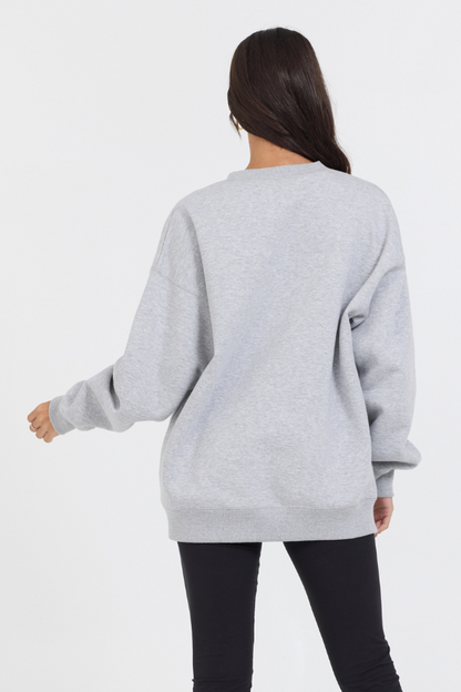 Heather Grey Proweave Crewneck Sweatshirt | Vintage Havana
