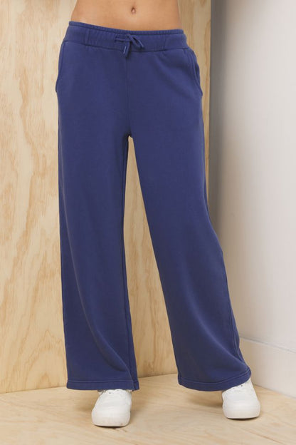 Garment Dye Wide Leg Pant | Vintage Havana