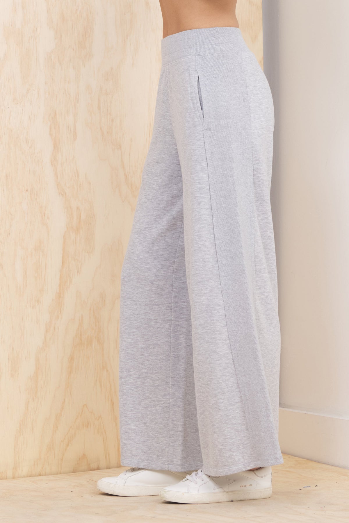 Jersey Seamed Flared Pant | Vintage Havana