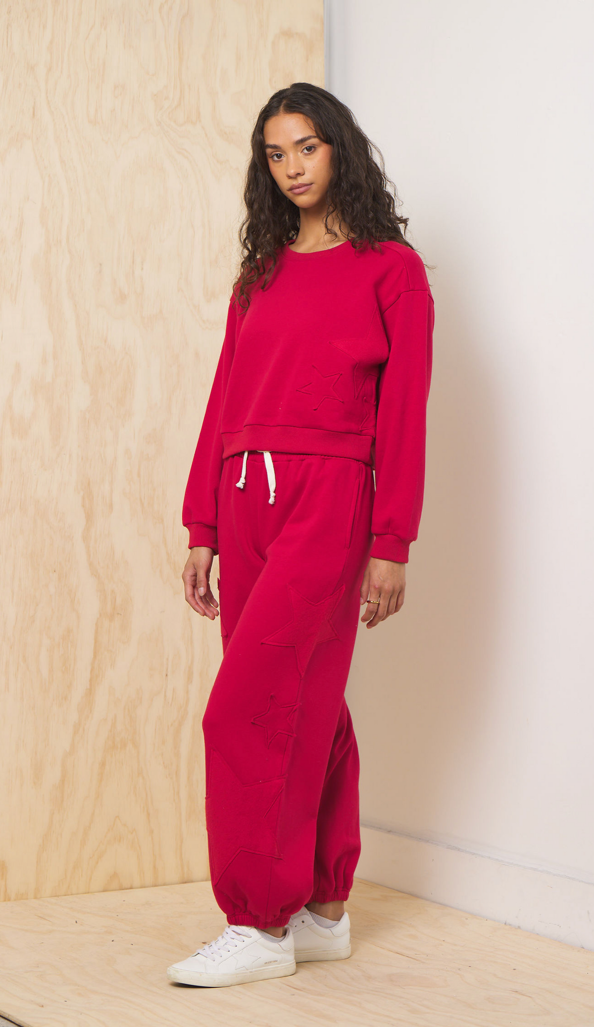 Star Applique 2-Piece Set | Vintage Havana
