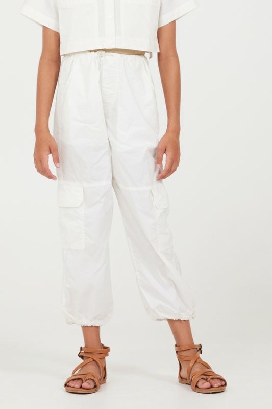Oyster Parachute Pants | Vintage Havana