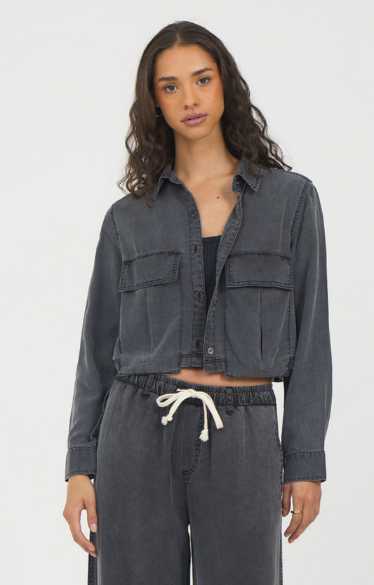 Tencel Button Down | Vintage Havana