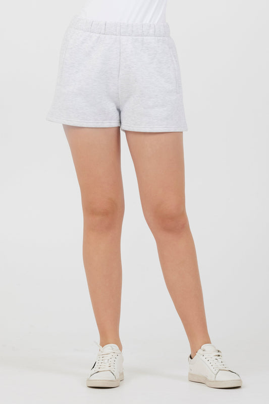 Grey Icicle Essential Fleece Shorts | Vintage Havana