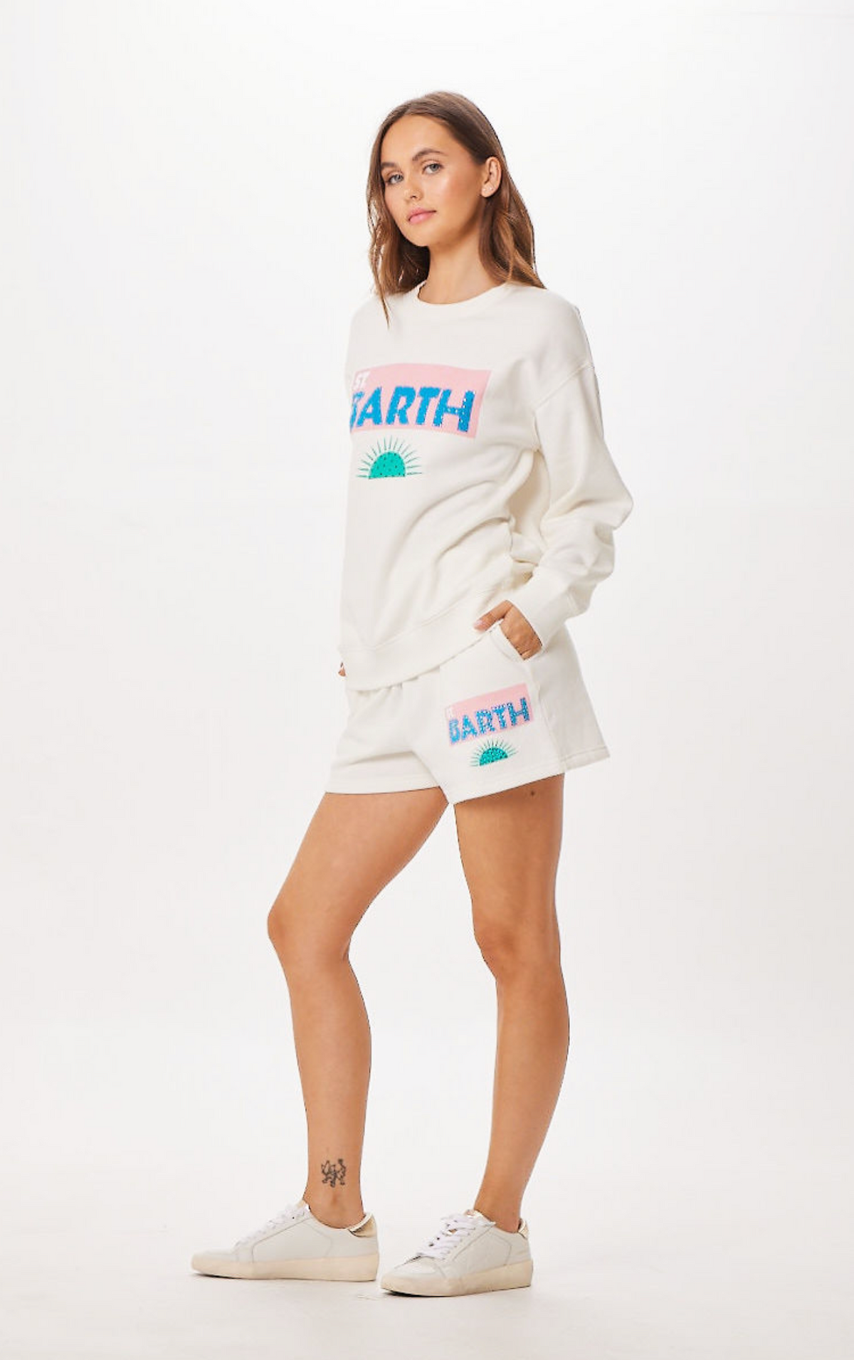 White St. Barth Jet Setter Surf Wash Shorts | Vintage Havana