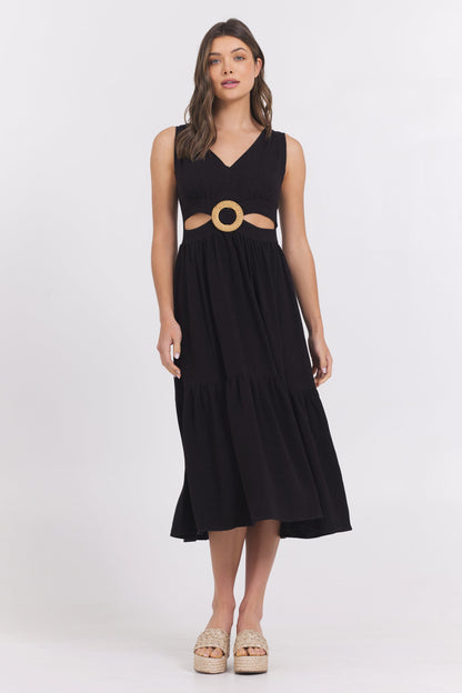 Linen Maxi Dress | Vintage Havana