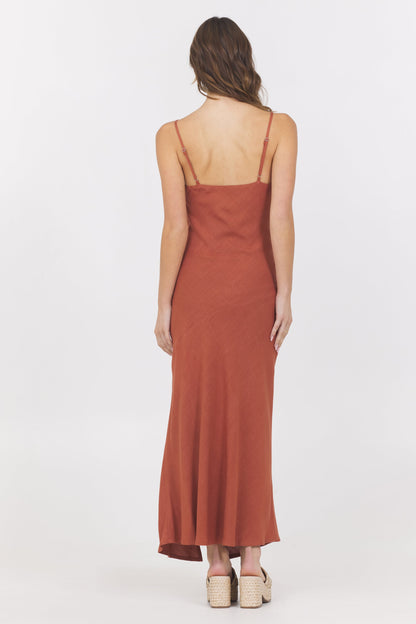Linen Maxi Dress | Vintage Havana