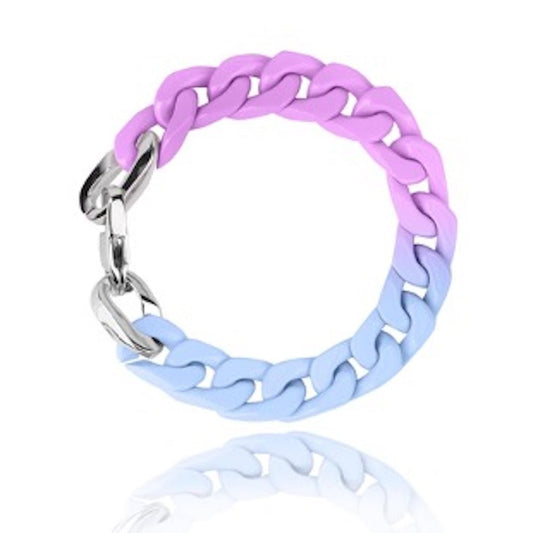 DOUBLE DIP BRACELET SKY BLUE/ PURPLE | Vintage Havana