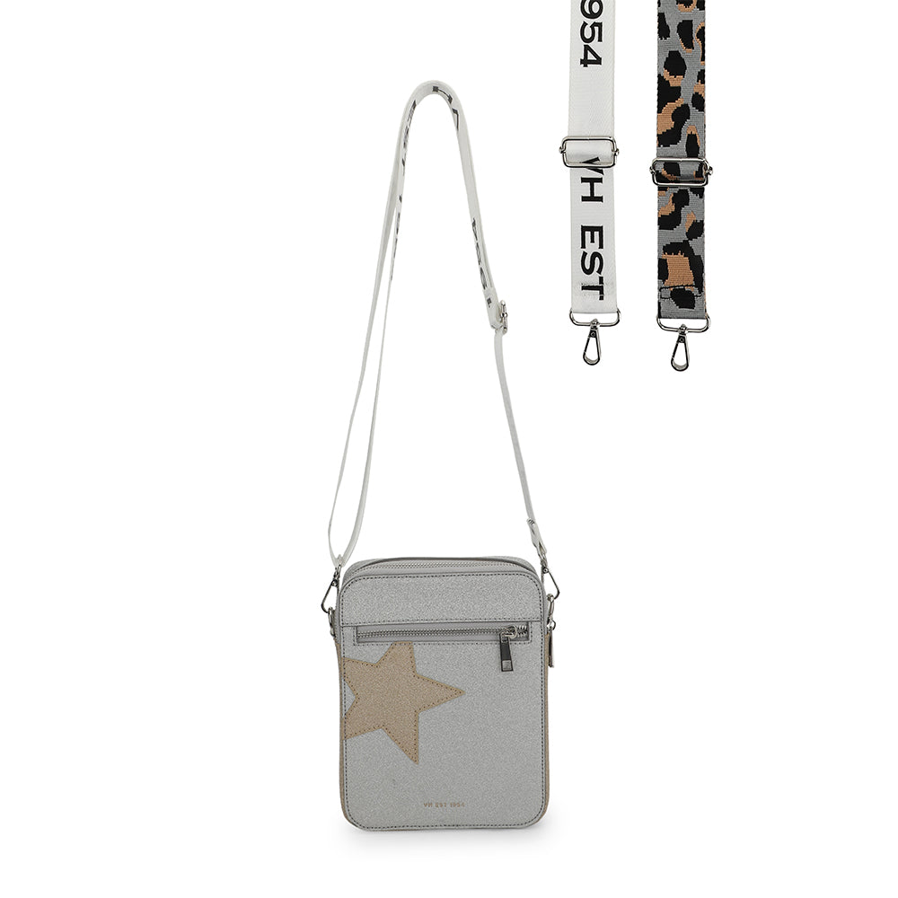 JOY BAG - SILVER GOLD/ MET | Vintage Havana