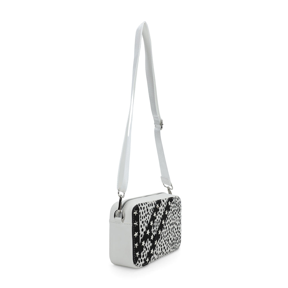 JOYCE BAG - WHITE CHEETAH | Vintage Havana