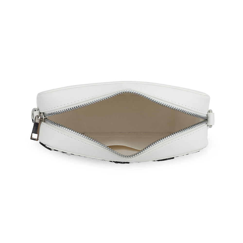 JOYCE BAG - WHITE CHEETAH | Vintage Havana