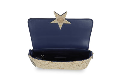 Capri Navy Bag | Vintage Havana