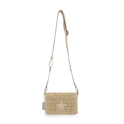 Ibiza Cream Rafia Bag | Vintage Havana