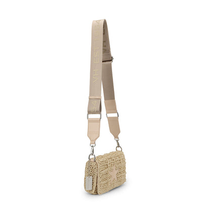 Ibiza Cream Rafia Bag | Vintage Havana