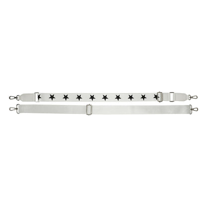 MINI MOLLY - SCARF WHITE PEARL | Vintage Havana