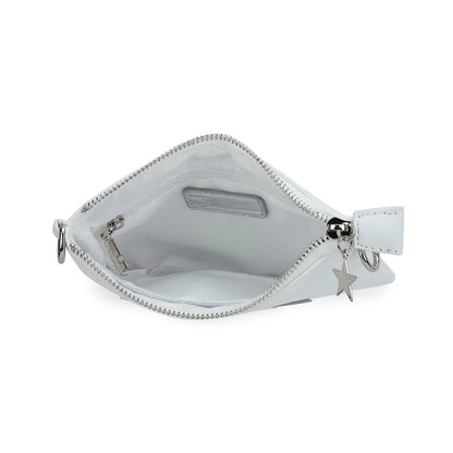 MINI MOLLY - SCARF WHITE PEARL | Vintage Havana