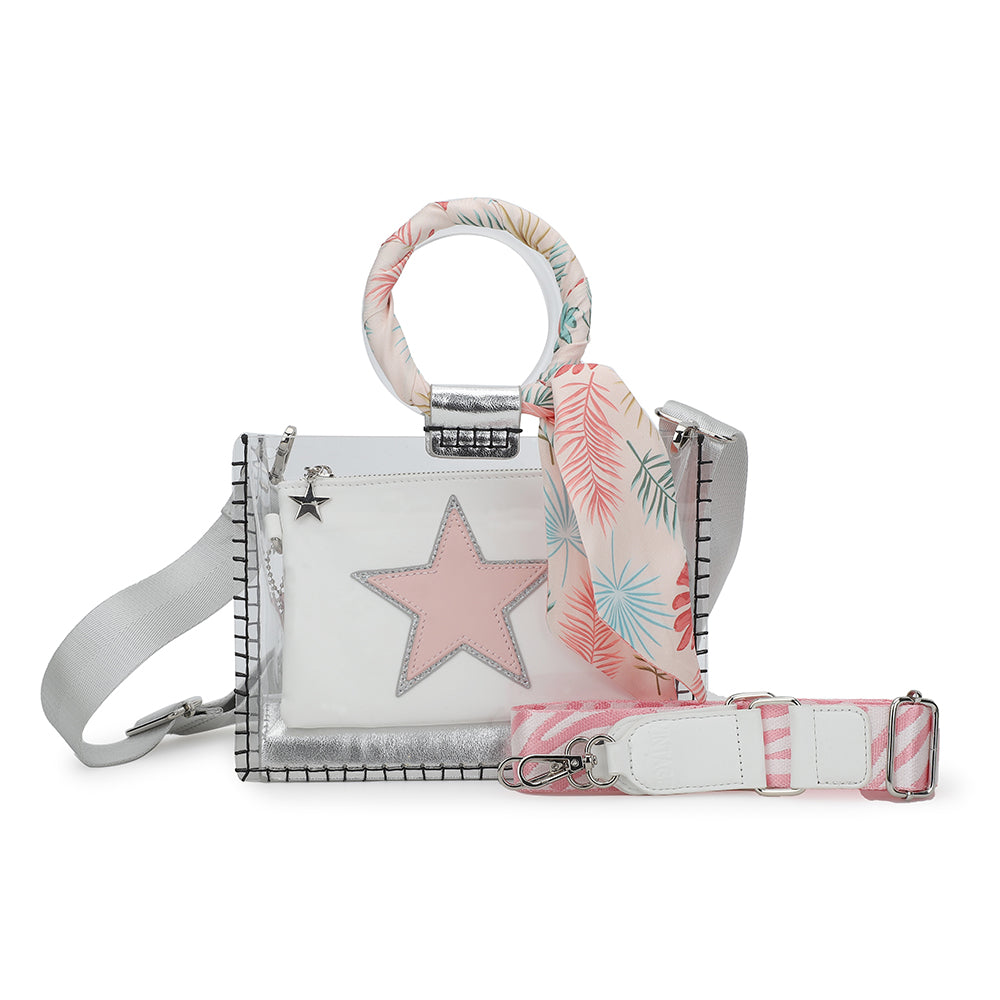 MINI MOLLY - SCARF LIGHT PINK | Vintage Havana