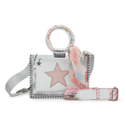 MINI MOLLY - SCARF LIGHT PINK | Vintage Havana
