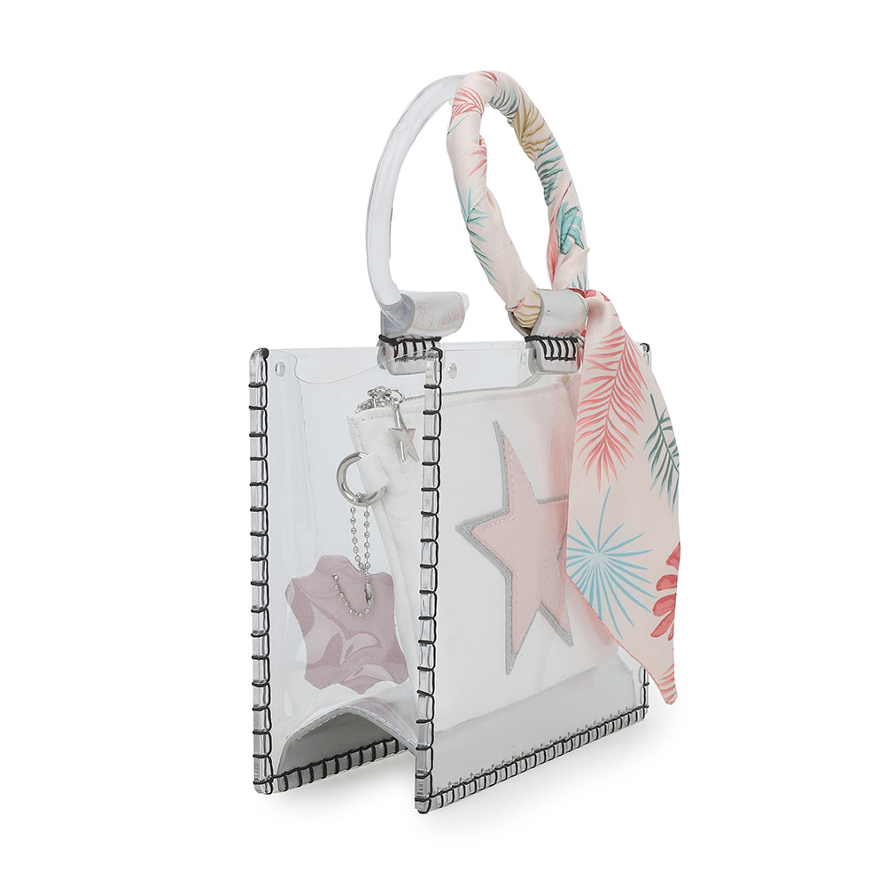 MINI MOLLY - SCARF LIGHT PINK | Vintage Havana