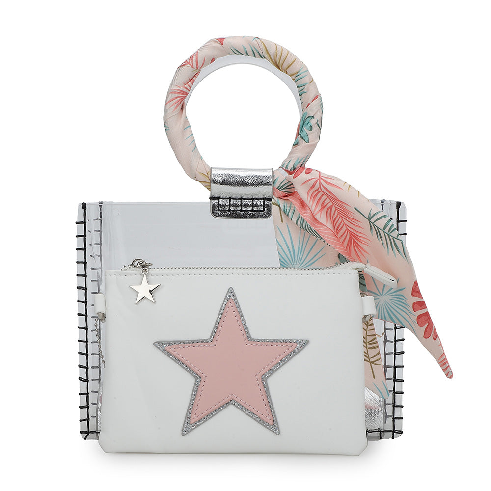 MINI MOLLY - SCARF LIGHT PINK | Vintage Havana