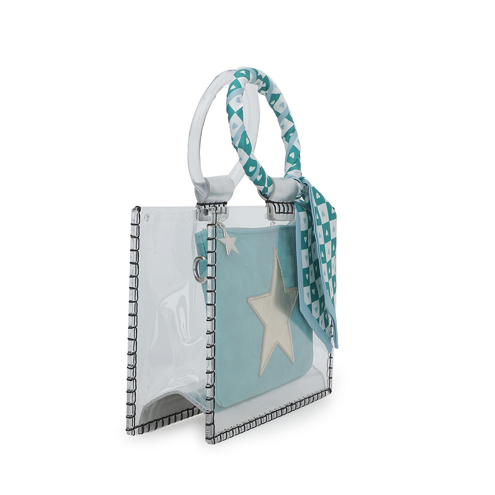 MINI MOLLY - SCARF TURQUOISE | Vintage Havana