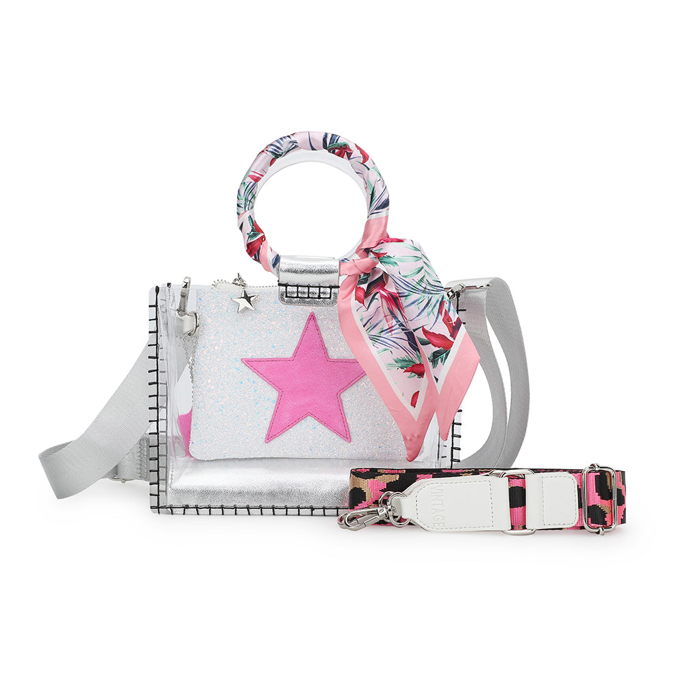 MINI MOLLY - SCARF PINK MIX | Vintage Havana