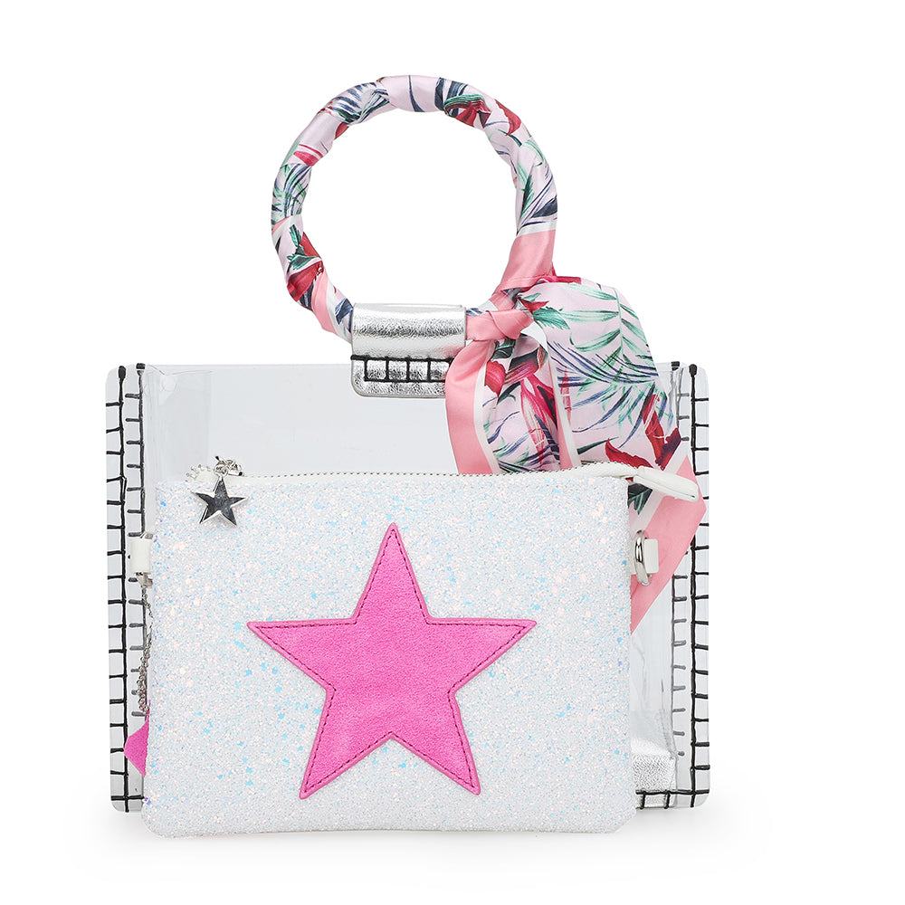 MINI MOLLY - SCARF PINK MIX | Vintage Havana