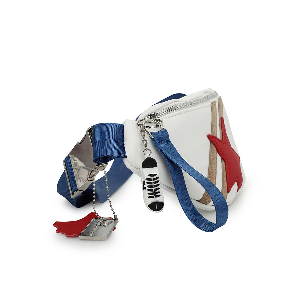 SARAH 5 BAG - RED/BLUE | Vintage Havana