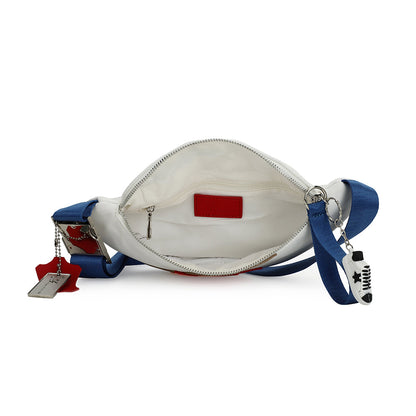 SARAH 5 BAG - RED/BLUE | Vintage Havana