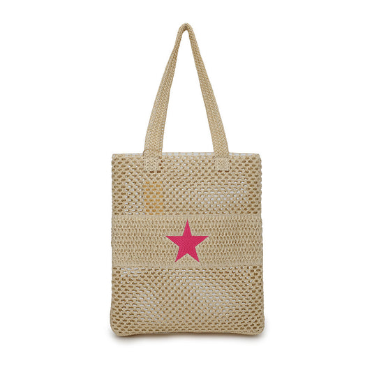 BASIC BAG 1 - PINK/CROCHET | Vintage Havana