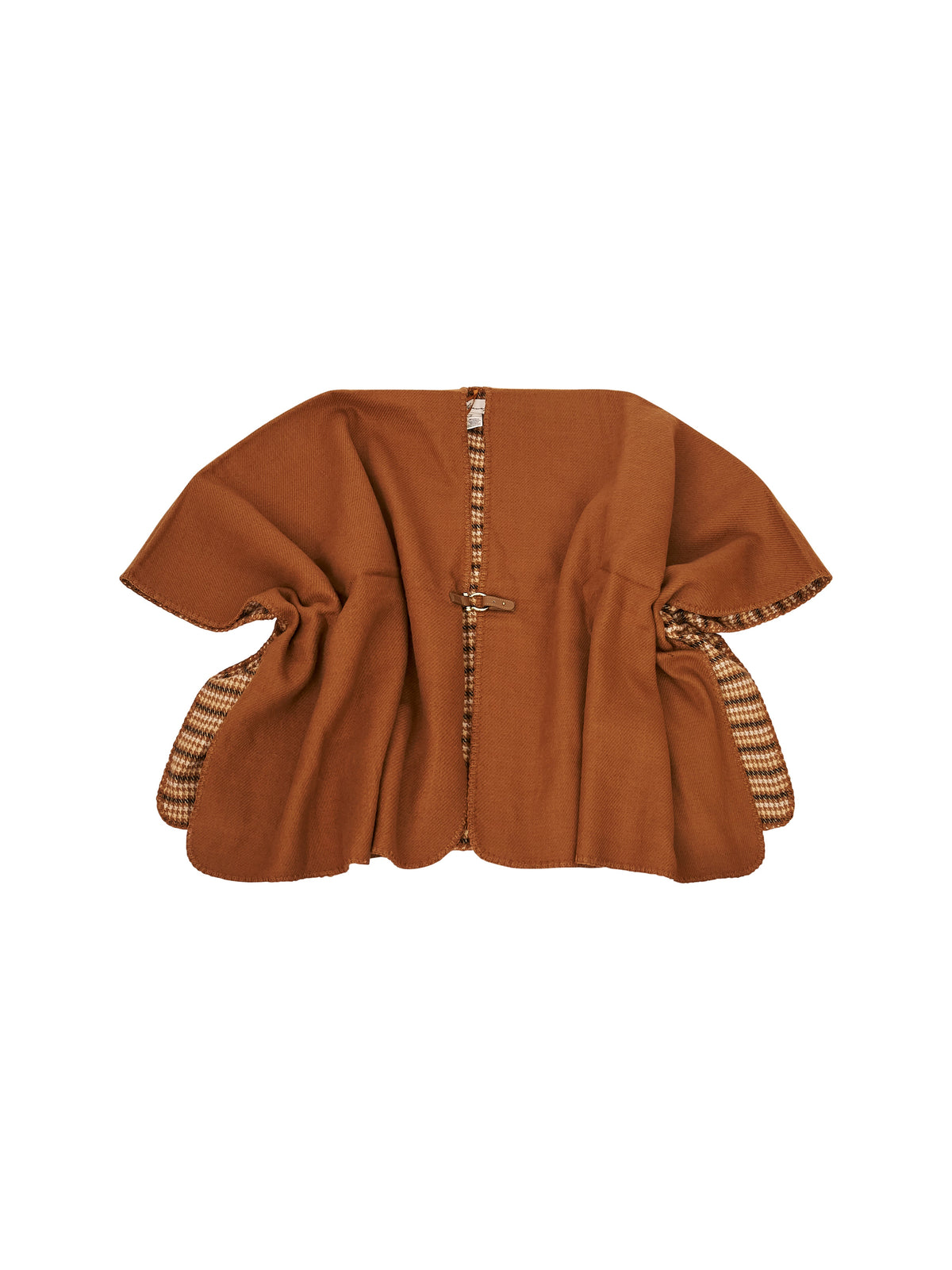 WHIPSTITCH RUANA - TAN/IVORY | Vintage Havana