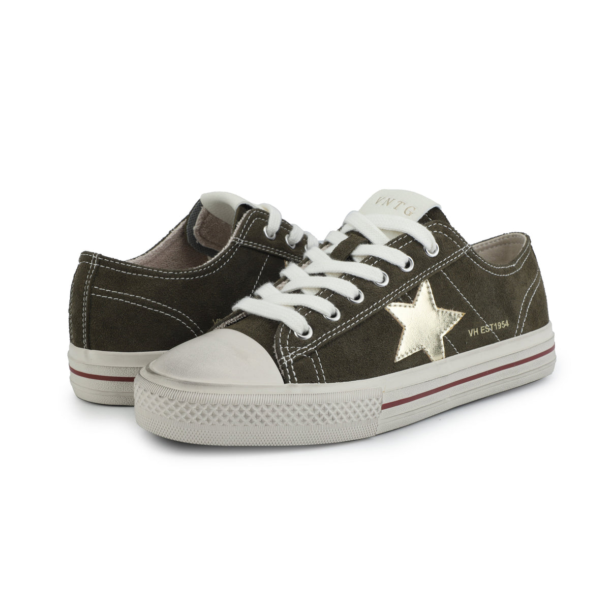 ALIVE - OLIVE SUEDE | Vintage Havana
