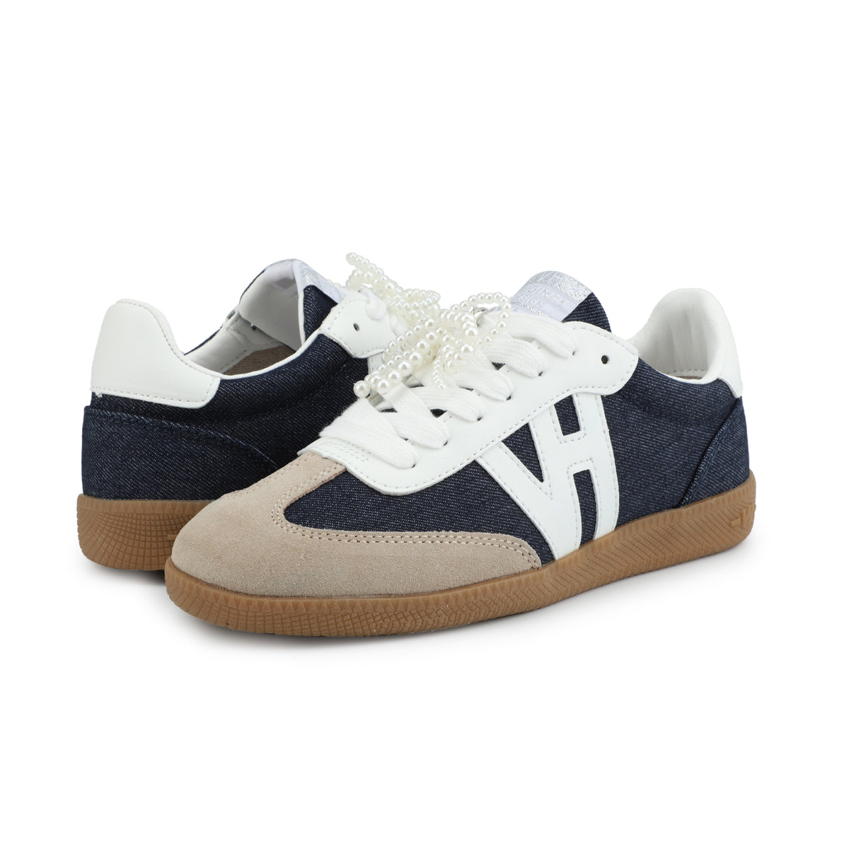 NADIA - DENIM WHITE TAUPE | Vintage Havana