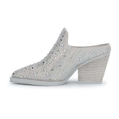 DANTE - SILVER RHINESTONES | Vintage Havana