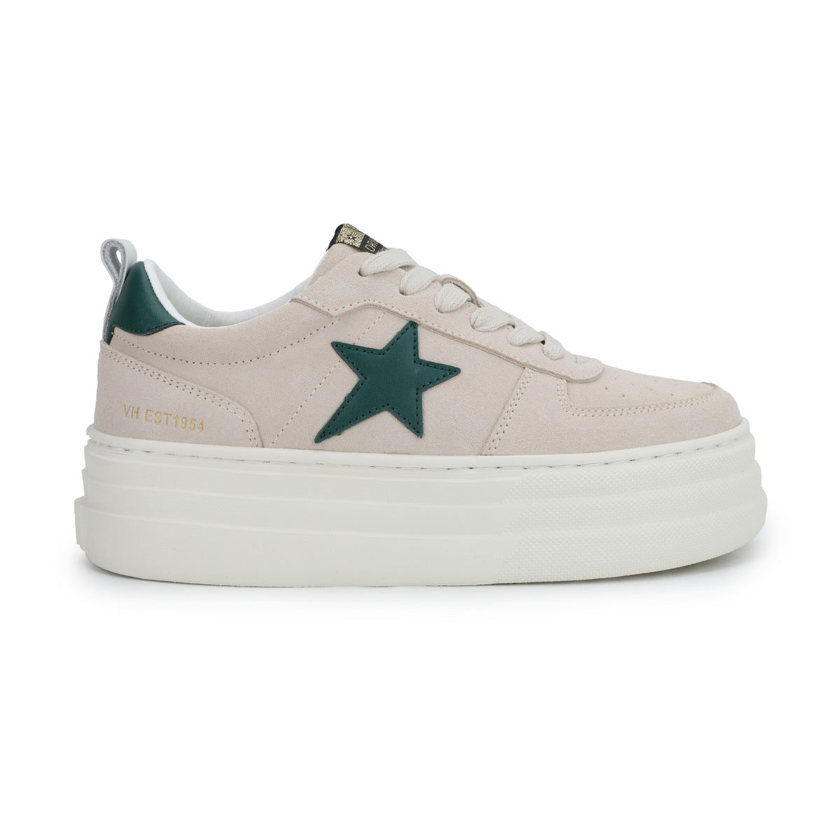 HUNTER - GREY SUEDE GREEN | Vintage Havana