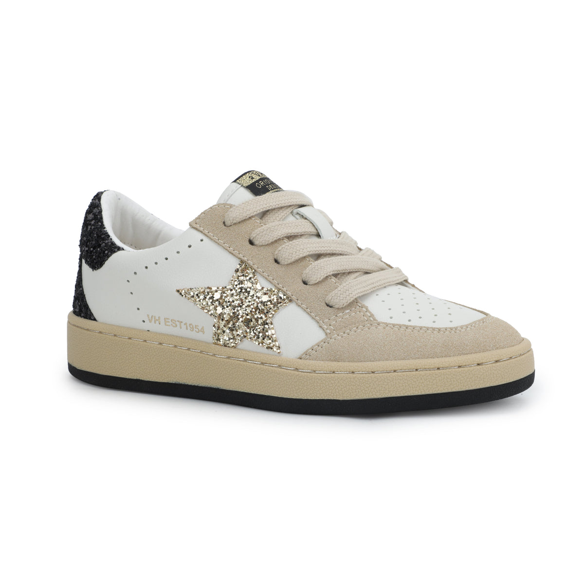 KIDS ARIELLA - WHITE/ TAUPE GLITTER | Vintage Havana