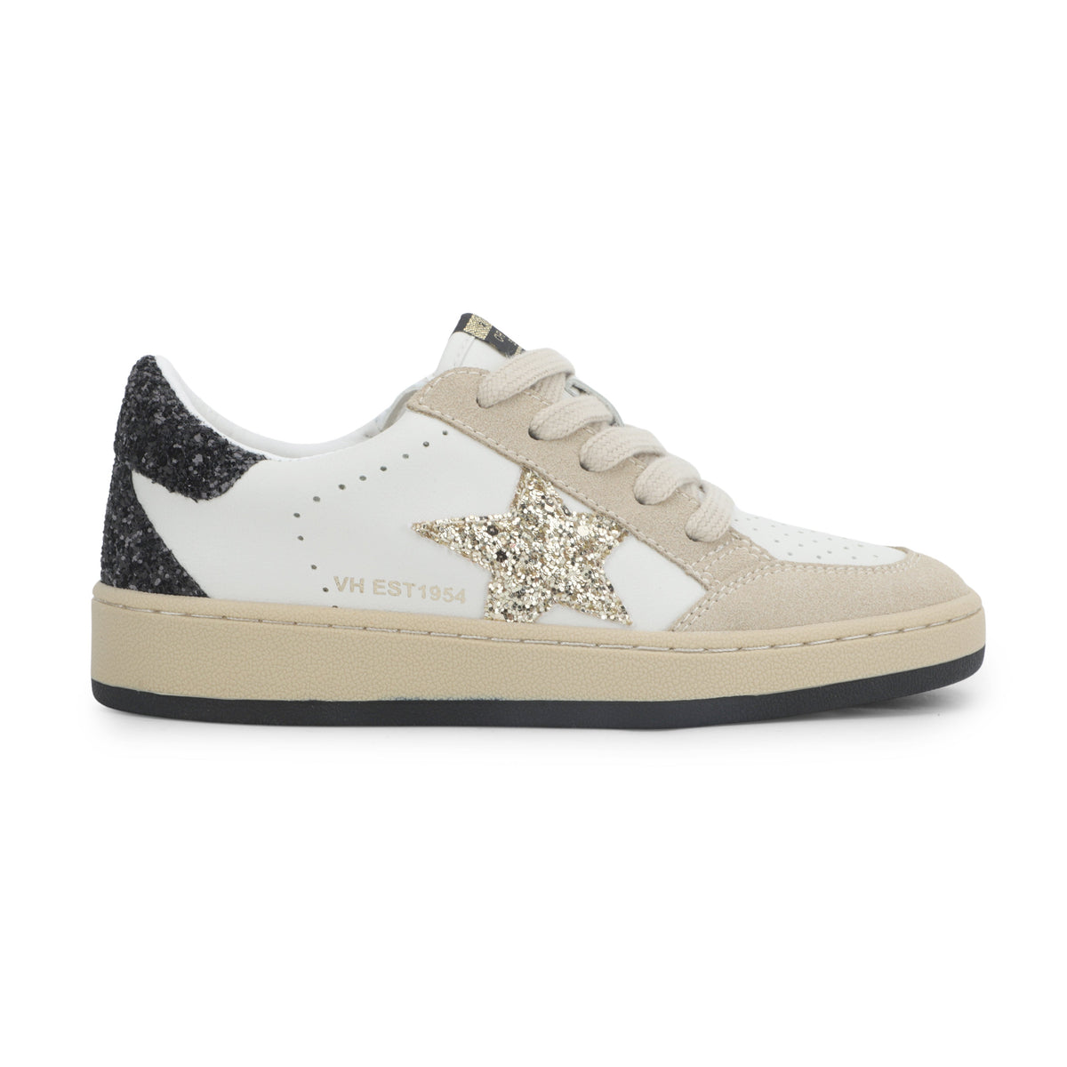 KIDS ARIELLA - WHITE/ TAUPE GLITTER | Vintage Havana