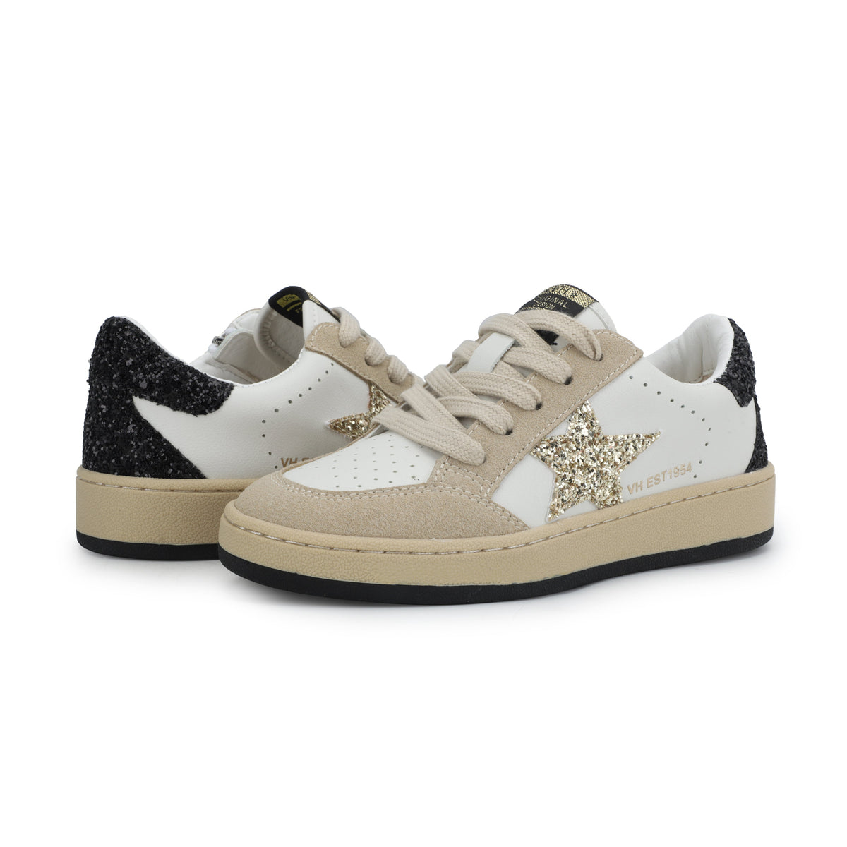 KIDS ARIELLA - WHITE/ TAUPE GLITTER | Vintage Havana